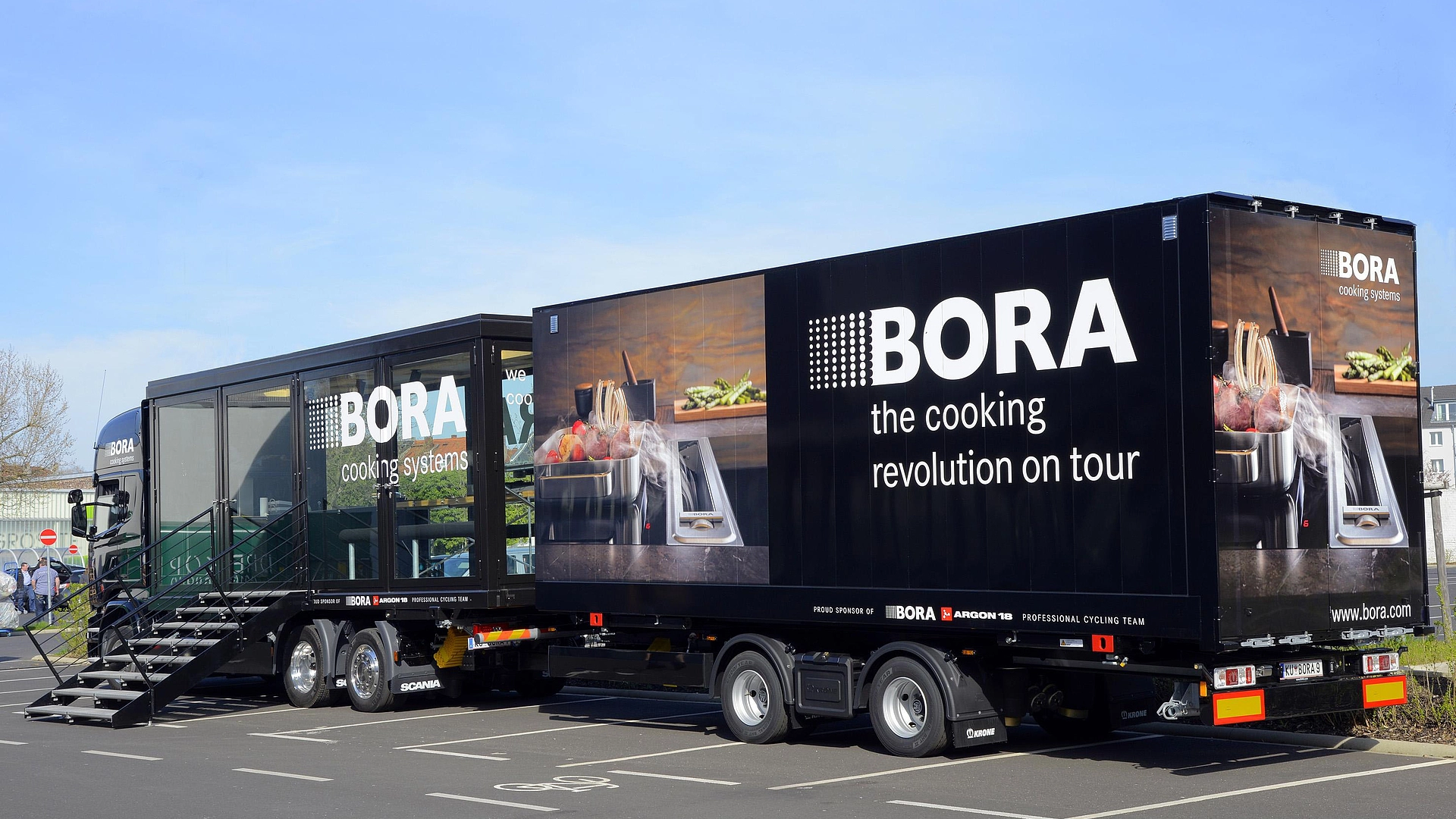 BORA Cooking Truck tour Costabissara - Fontana cucine e design